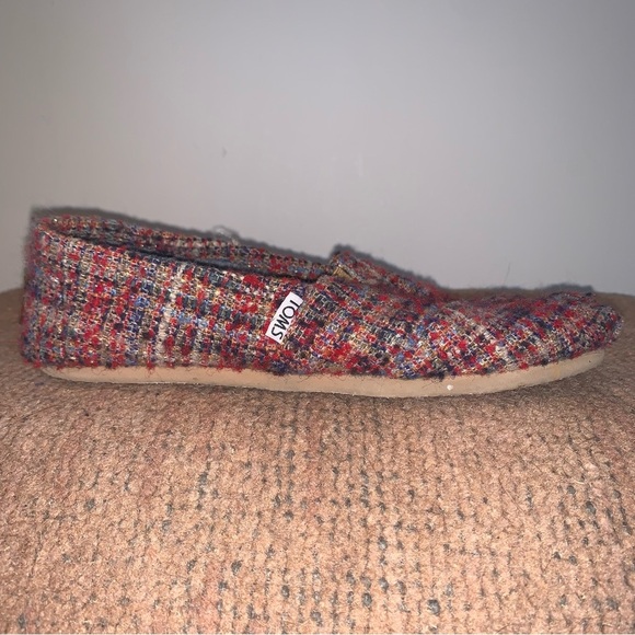 Toms Multicolor Tweed Flats - Picture 2 of 9